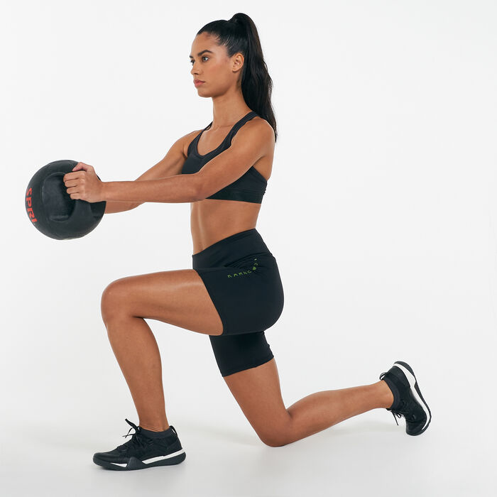 adidas Women's Karlie Kloss Short Tights Black image number 2