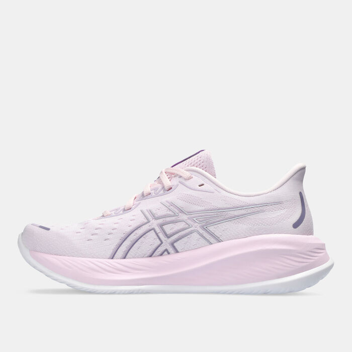 ASICS Women's GEL-Cumulus 26 Running Shoes Grey image number 4