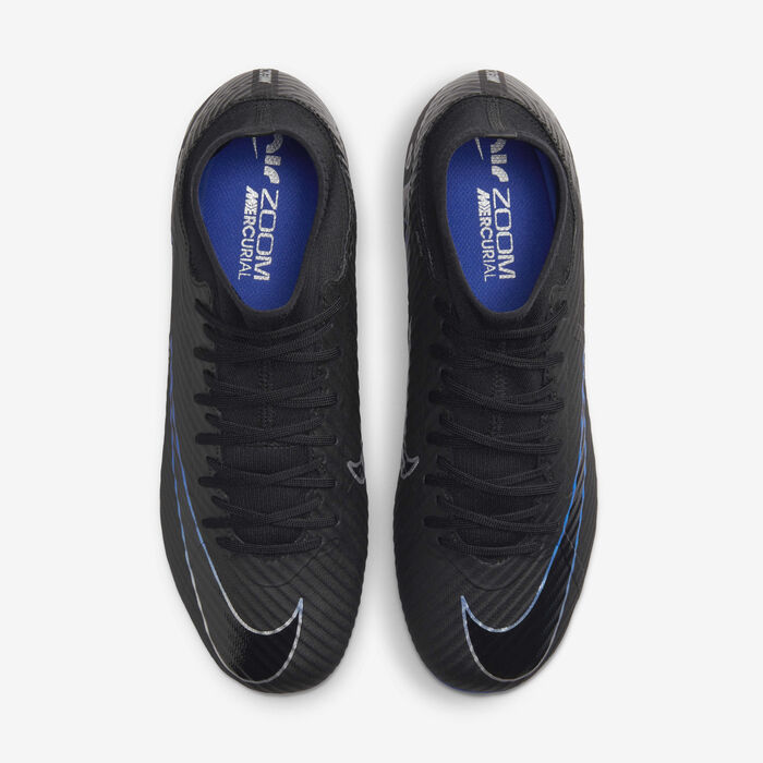 Nike Men's Zoom Mercurial Superfly 9 Academy Multi-Ground Football Shoe Black Nike Men's Zoom Mercurial Superfly 9 Academy Multi-Ground Football Shoe Black image number 3