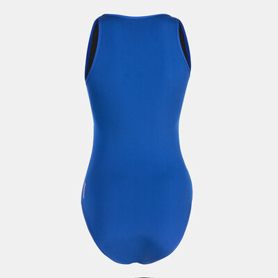 Speedo Women's Panel Hydrasuit One-Piece Hydra Swimsuit Blue Speedo Women's Panel Hydrasuit One-Piece Hydra Swimsuit Blue