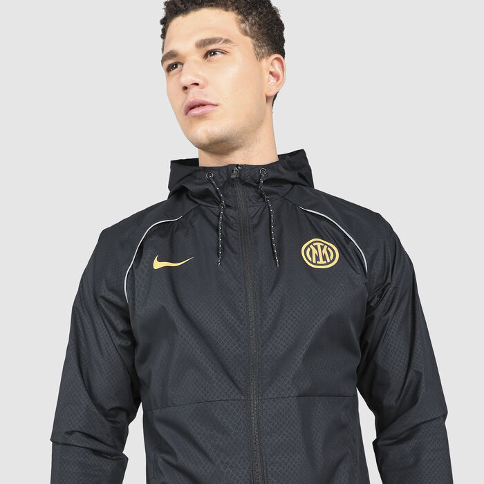 Nike Men's Inter Milan Jacket Black image number 3