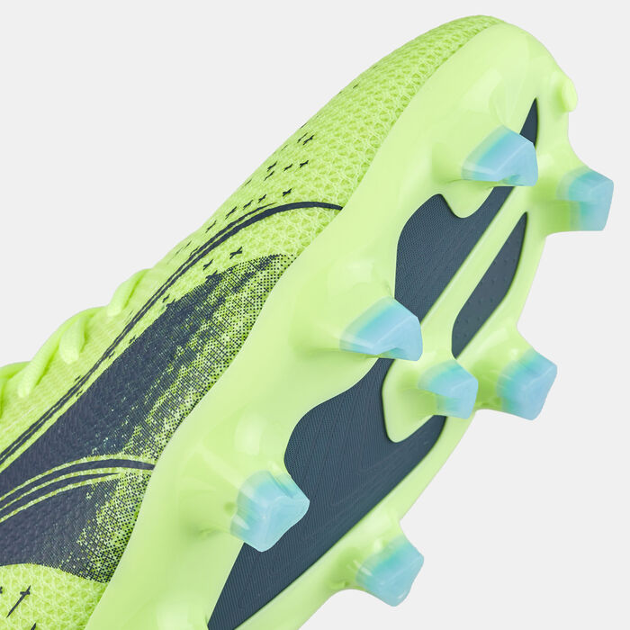 PUMA Men's Ultra Match FG/AG Football Shoe Green PUMA Men's Ultra Match FG/AG Football Shoe Green image number 4