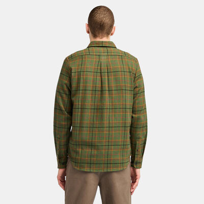 Timberland Men's Flannel Check Shirt Brown Timberland Men's Flannel Check Shirt Brown