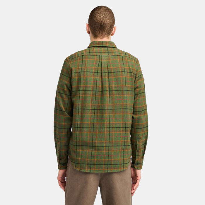 Timberland Men's Flannel Check Shirt Brown Timberland Men's Flannel Check Shirt Brown image number 1