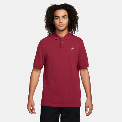 Nike Men's Club Polo Shirt Maroon Nike Men's Club Polo Shirt Maroon