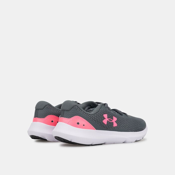 Under Armour Kids' UA Surge 3 Running Shoe (Older Kids) Grey Under Armour Kids' UA Surge 3 Running Shoe (Older Kids) Grey image number 3
