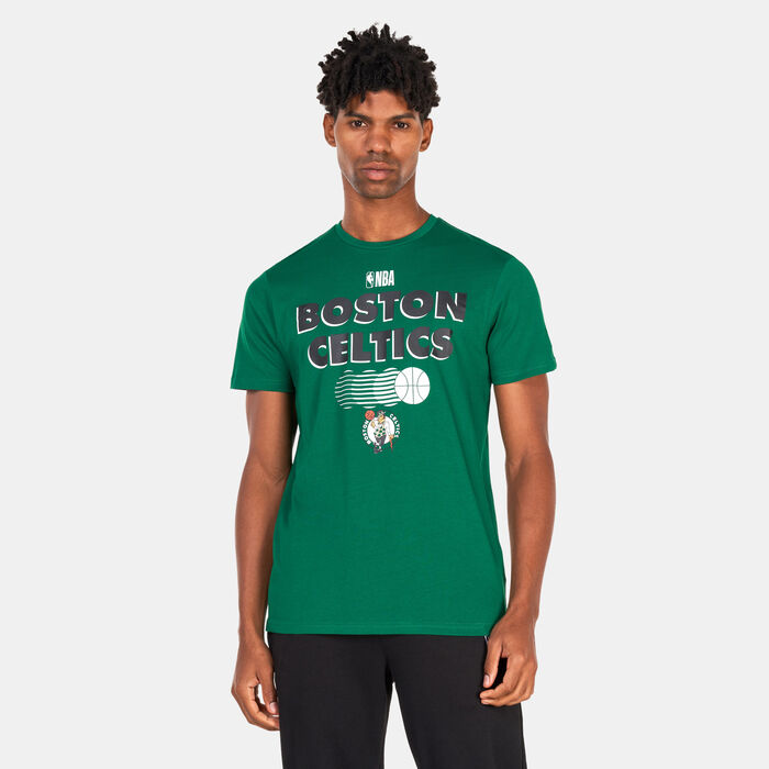 New Era Men's Boston Celtics NBA Graphic T-Shirt Green New Era Men's Boston Celtics NBA Graphic T-Shirt Green image number 0