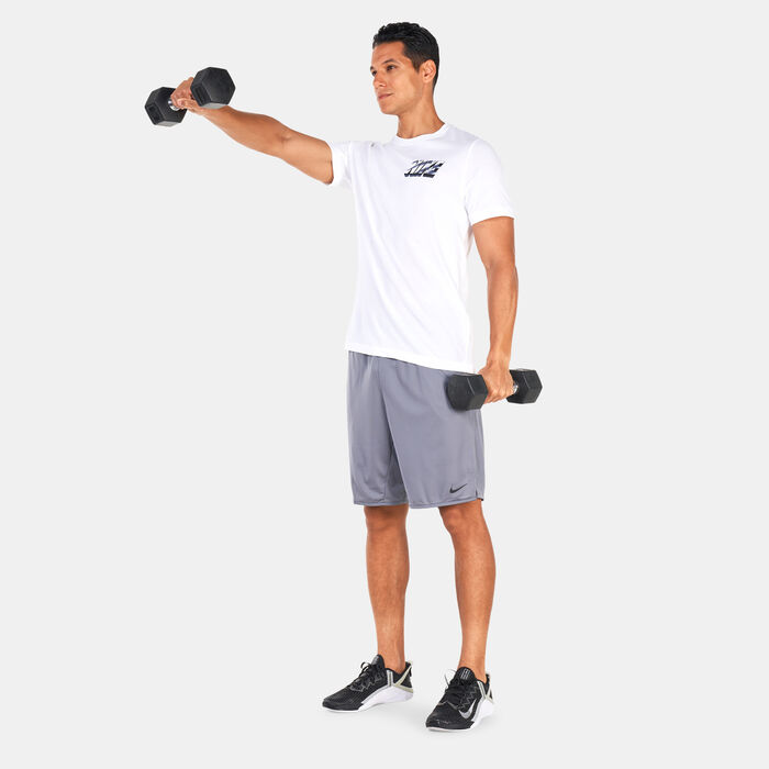 Nike Men's Dri-FIT Training T-Shirt White Nike Men's Dri-FIT Training T-Shirt White image number 2