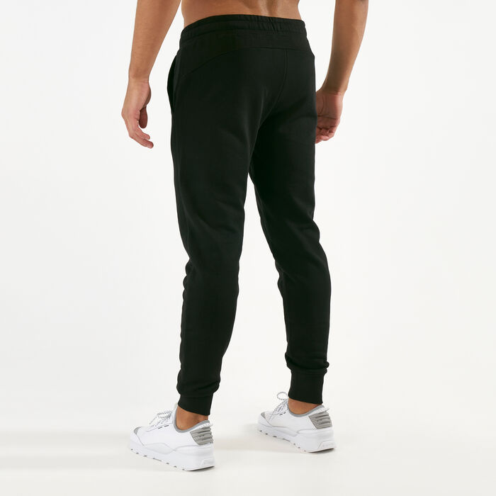 PUMA Men's Essential Logo Sweatpants Black PUMA Men's Essential Logo Sweatpants Black image number 1