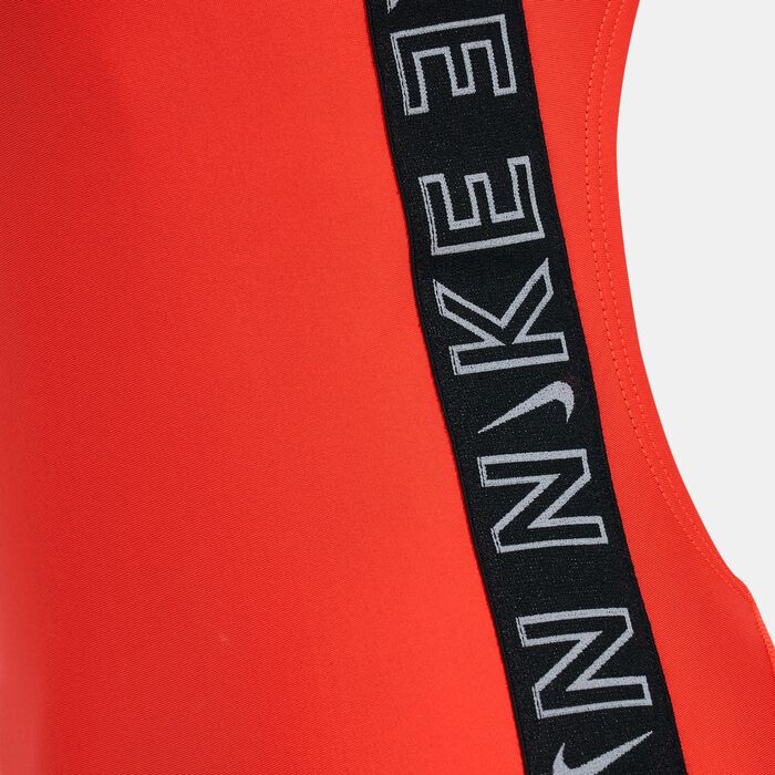 Nike Swim Women's Fastback One-Piece Swimsuit Orange image number 2