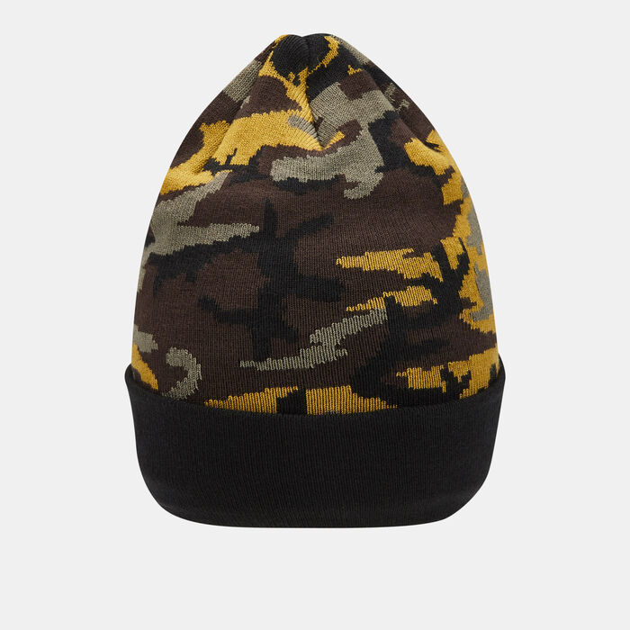 Nike Men’s Dri-FIT Trail Camo Beanie Green Nike Men’s Dri-FIT Trail Camo Beanie Green image number 1