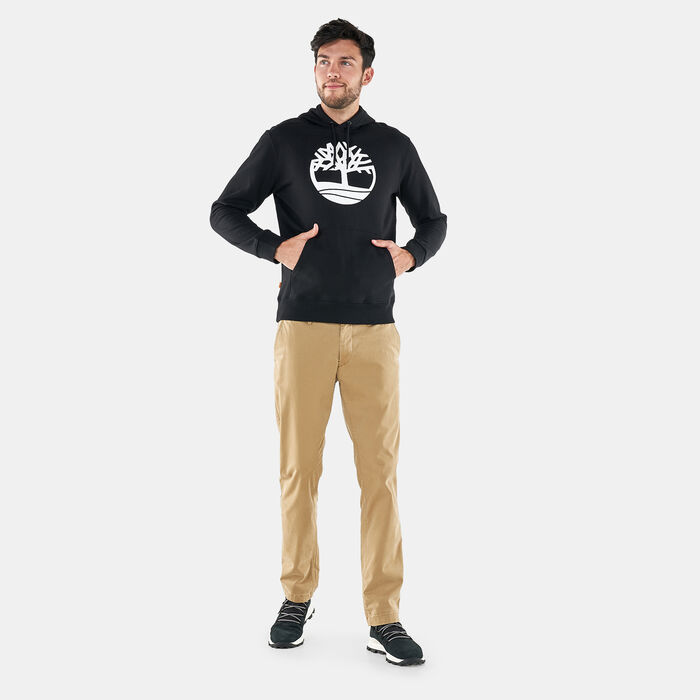 Timberland Men's Tree Logo Hoodie Black image number 2