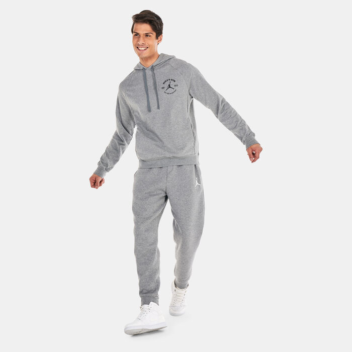Jordan Men's Dri-FIT Sport BC Fleece Hoodie Grey image number 2
