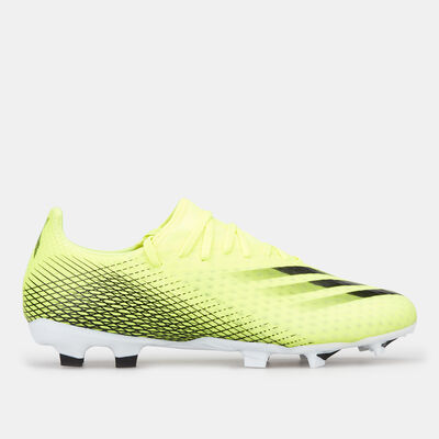 adidas Men's X Ghosted.3 Firm Ground Football Shoe yellow