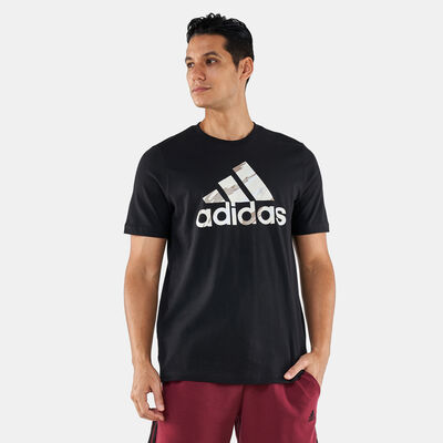 adidas Men's Essentials Single Jersey Camo Print T-Shirt Black adidas Men's Essentials Single Jersey Camo Print T-Shirt Black