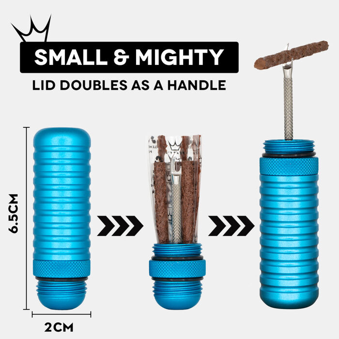 Peaty’s Holeshot Tubeless Puncture Kit Gold Peaty’s Holeshot Tubeless Puncture Kit Gold image number 3