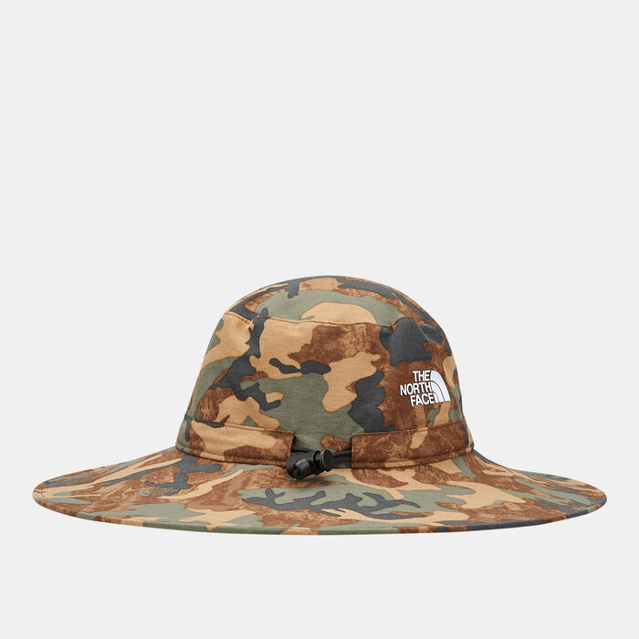 The North Face Twist and Pouch Wide-Brimmed Hat Brown image number 1