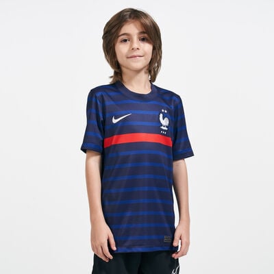 Nike Kids' France Stadium Home Jersey - 2020/21 (Older Kids) Black Nike Kids' France Stadium Home Jersey - 2020/21 (Older Kids) Black