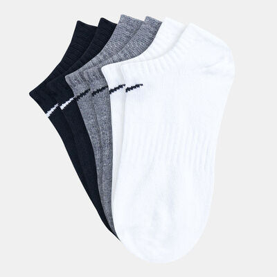Nike Everyday No-Show Training Socks (3 Pack) Grey