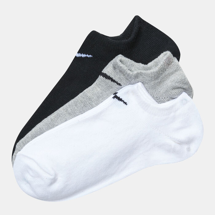 Nike No Show Trainer Socks (3 Pack) Grey image number 0