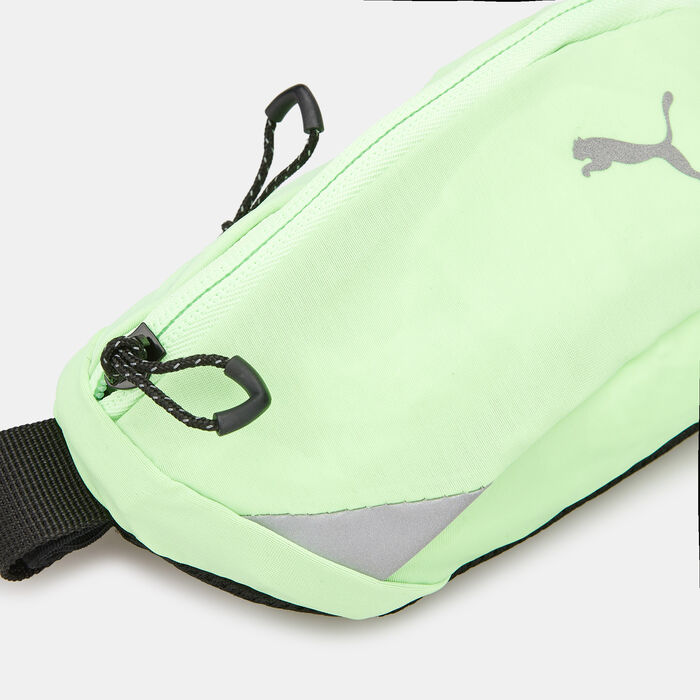 PUMA Men's Performance Running Classic Waist Bag Green PUMA Men's Performance Running Classic Waist Bag Green image number 3