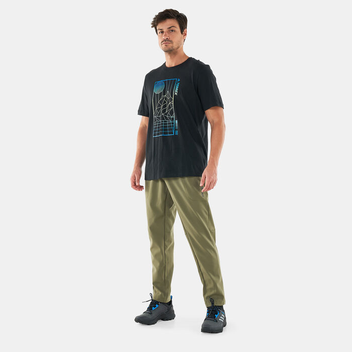 adidas Men's Terrex Multi Primegreen Pants Green adidas Men's Terrex Multi Primegreen Pants Green image number 2