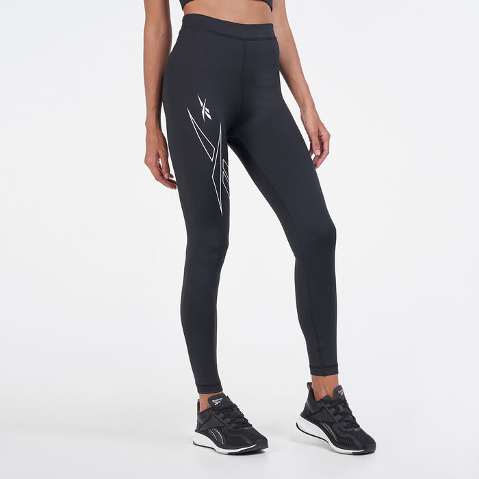 Reebok Women's Meet You There Leggings Black Reebok Women's Meet You There Leggings Black image number 0