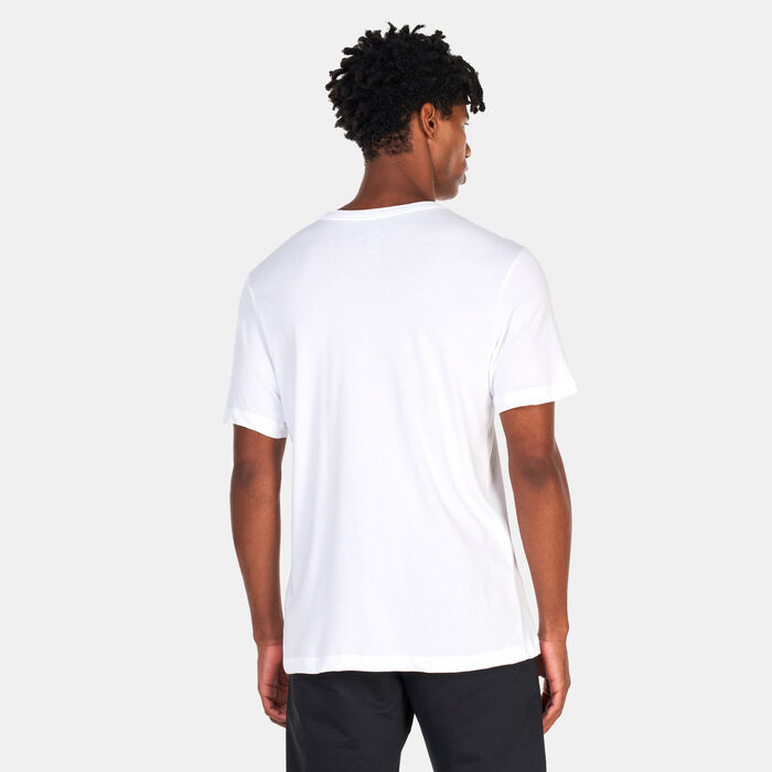Nike Men's Dri-FIT Trail Running T-Shirt White image number 1