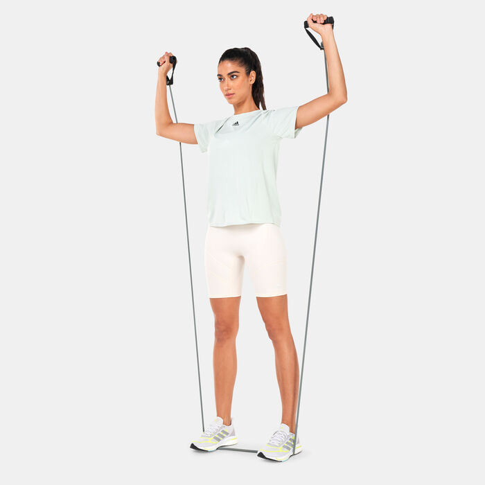 adidas Women's HEAT.RDY Training T-Shirt Green adidas Women's HEAT.RDY Training T-Shirt Green image number 2