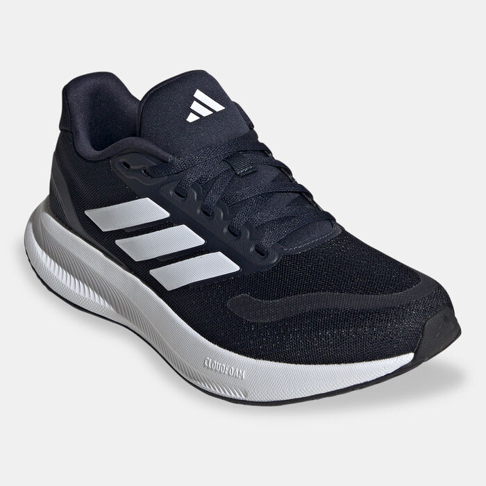 adidas Women's Runfalcon 5 Wide Running Shoes Blue adidas Women's Runfalcon 5 Wide Running Shoes Blue image number 1