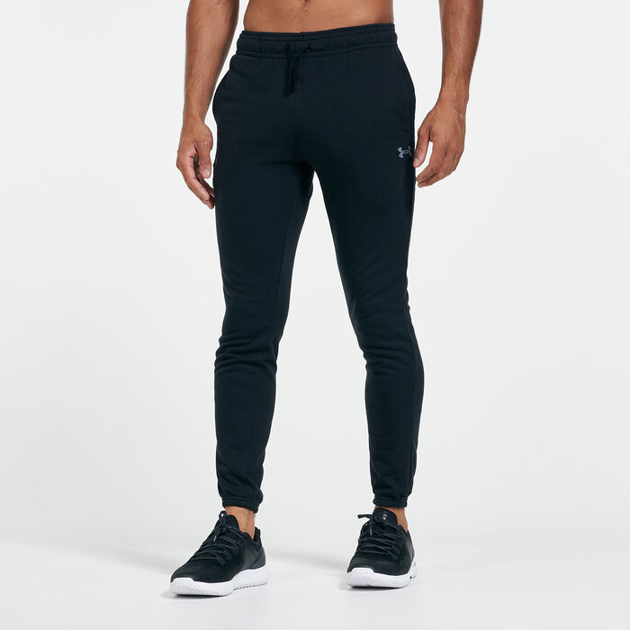 Under Armour Men's Project Rock Terry Pants Black Under Armour Men's Project Rock Terry Pants Black image number 0