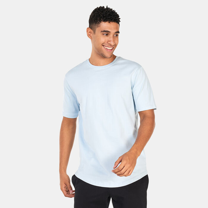 Sun and Sand Sports Men's Basic T-Shirt Blue Sun and Sand Sports Men's Basic T-Shirt Blue image number 0