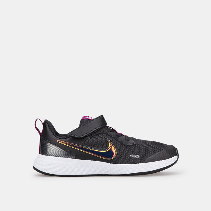 Nike Kids' Revolution 5 SE Power Shoe Black Nike Kids' Revolution 5 SE Power Shoe Black image number 0