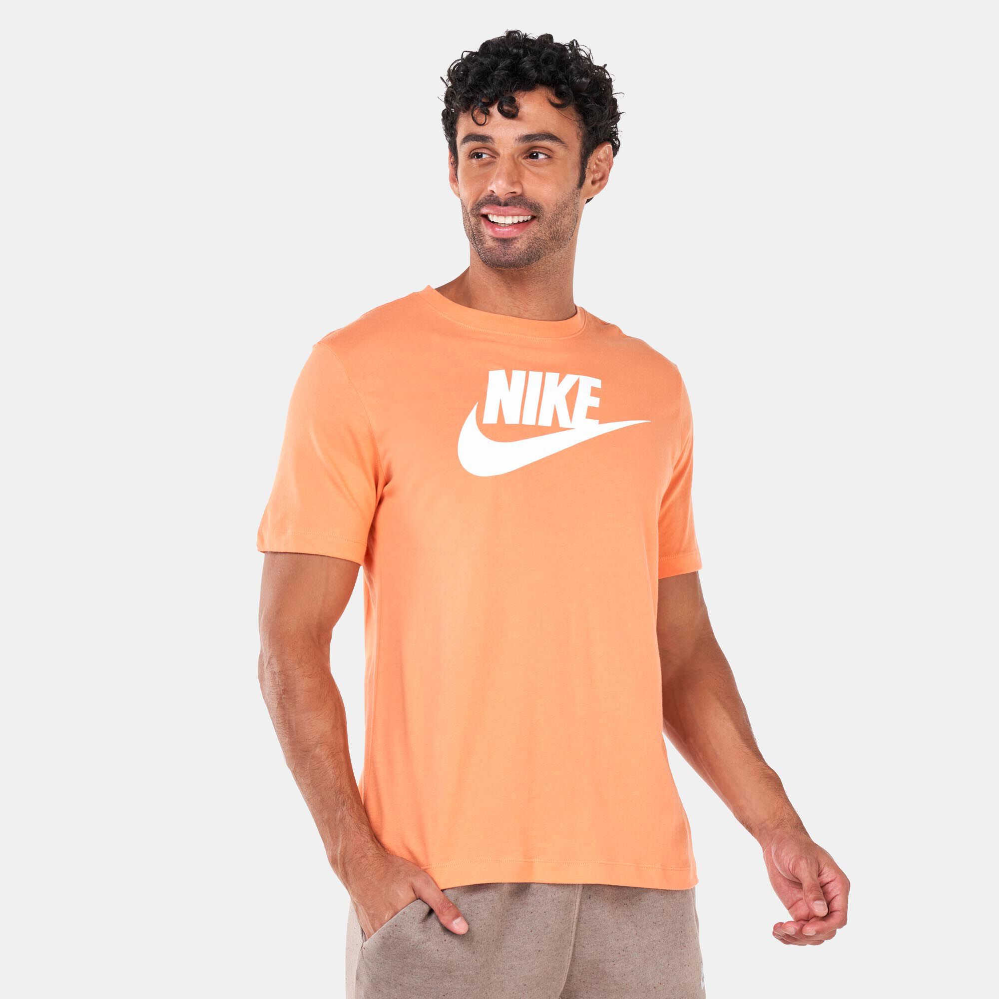 Men s Sportswear Printed T Shirt Orange Nike in Qatar SSS