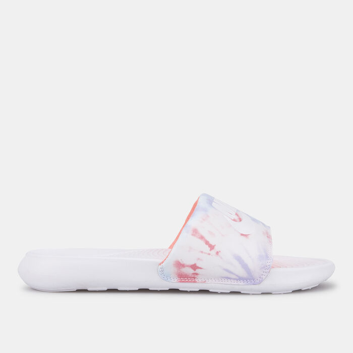 Nike Women's Victori One Printed Slides White Nike Women's Victori One Printed Slides White image number 0