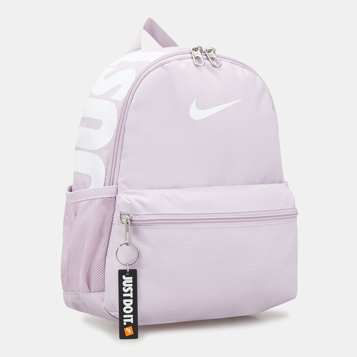 Nike Kids' Brasilia Just Do It Mini Backpack (Older Kids) Purple image number 2