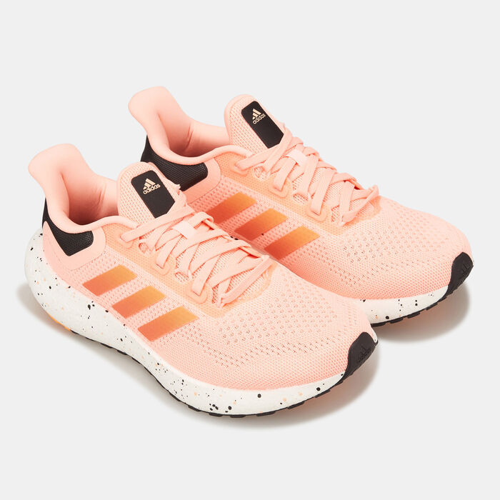 adidas Women's Pureboost 22 Shoe Pink adidas Women's Pureboost 22 Shoe Pink image number 1