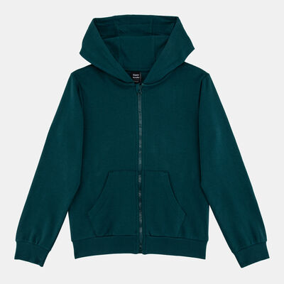Sun and Sand Sports Kids' Zipper Hoodie Green Sun and Sand Sports Kids' Zipper Hoodie Green