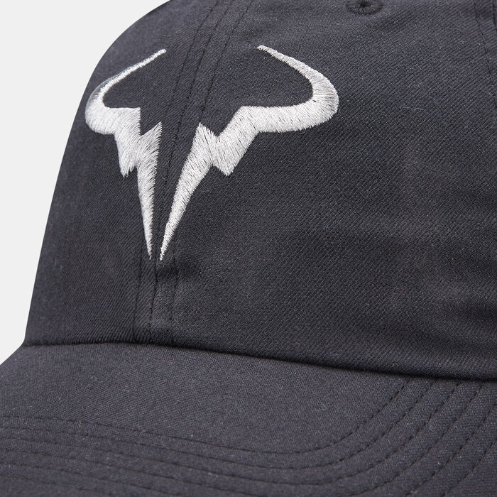 Nike Court AeroBill Rafa Heritage86 Hat Black Nike Court AeroBill Rafa Heritage86 Hat Black image number 2