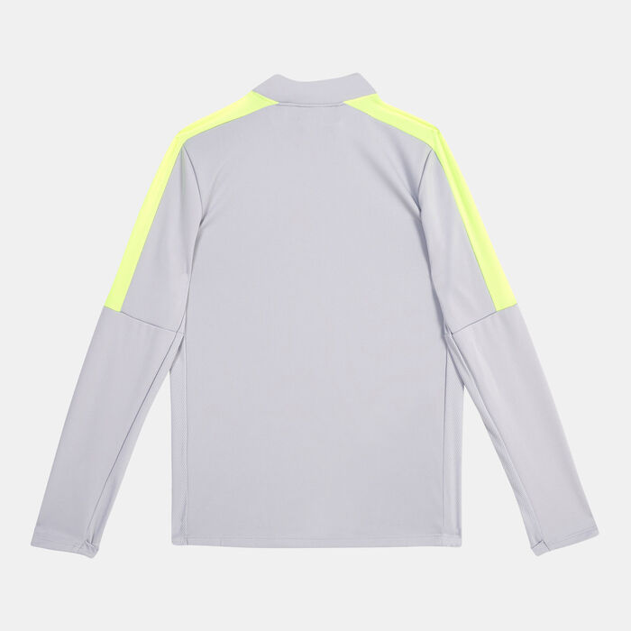 Nike Kids' Dri-FIT Academy Football Drill Top Grey Nike Kids' Dri-FIT Academy Football Drill Top Grey image number 1