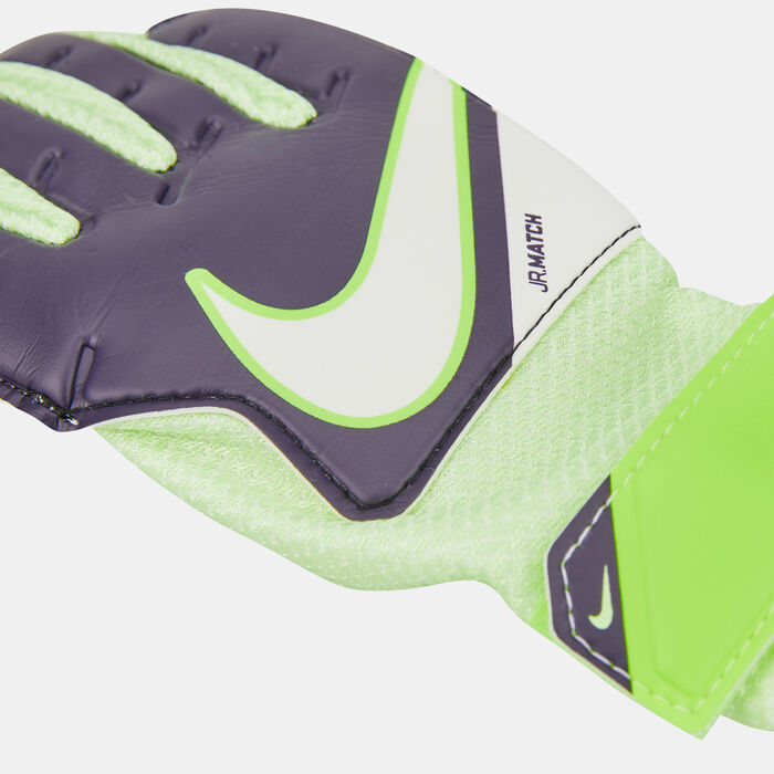 Nike Kids' Goalkeeper Match Football Gloves Green Nike Kids' Goalkeeper Match Football Gloves Green image number 2