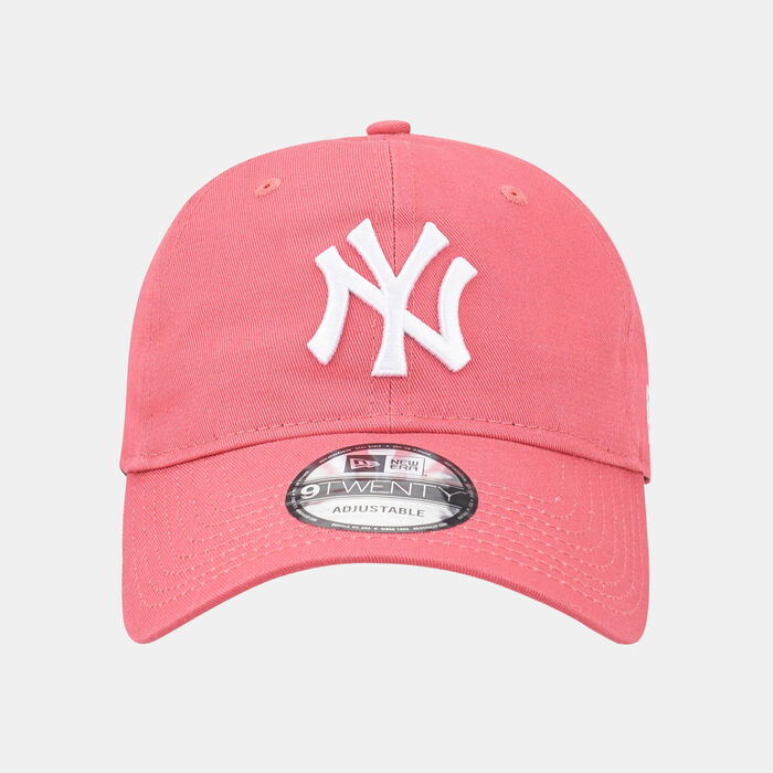 New Era Men's League Essentials 9TWENTY New York Yankees Cap Pink New Era Men's League Essentials 9TWENTY New York Yankees Cap Pink image number 0