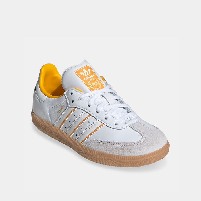 adidas Originals Kids' Samba OG Shoes White adidas Originals Kids' Samba OG Shoes White image number 1