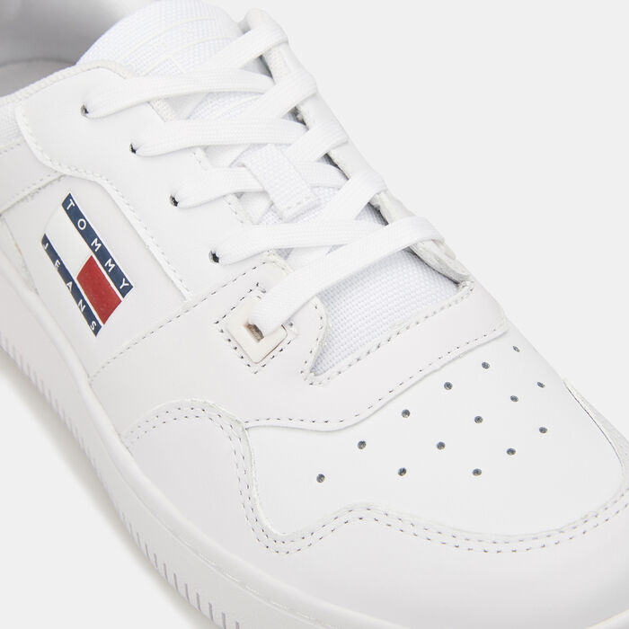 Tommy Hilfiger Women's Essential Basket Shoe White Tommy Hilfiger Women's Essential Basket Shoe White image number 4