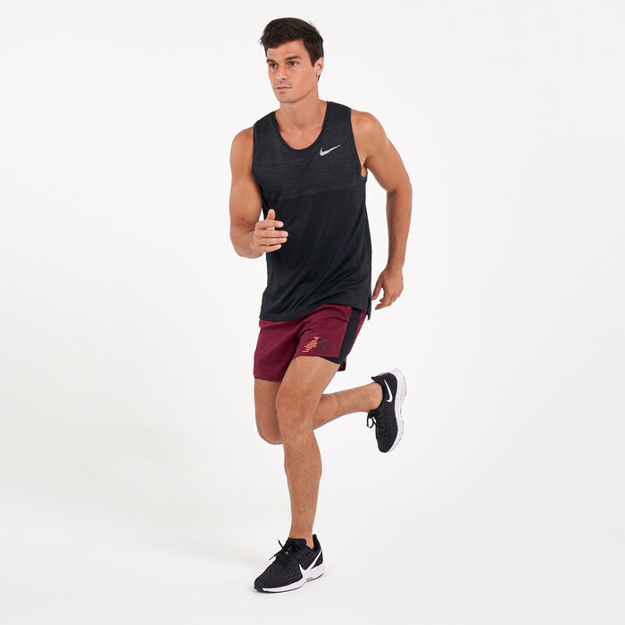 Nike Men's Flex Stride Future Fast 2-in-1 Hybrid Shorts Red Nike Men's Flex Stride Future Fast 2-in-1 Hybrid Shorts Red image number 2