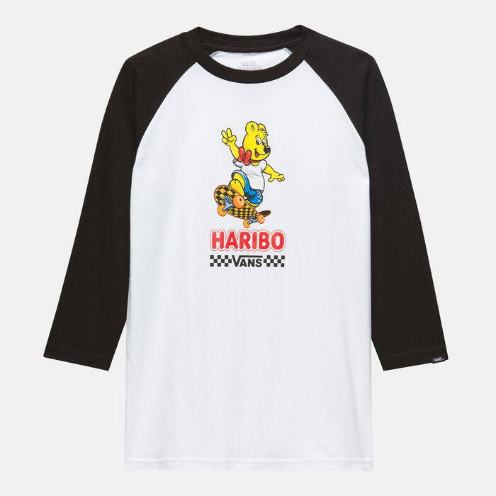 Vans Kids' Haribo Raglan T-Shirt White image number 0