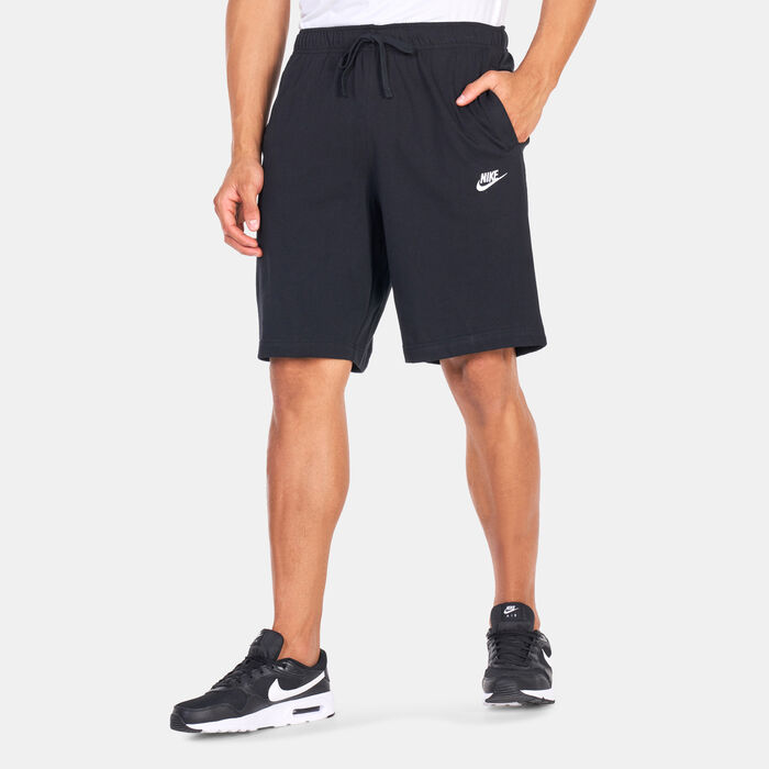 Nike Men's Sportswear Club Jersey Shorts Black Nike Men's Sportswear Club Jersey Shorts Black image number 1