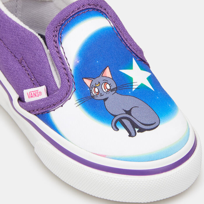 Vans Kids' x Pretty Guardian Sailor Moon Slip-On Shoe (Toddler) Purple Vans Kids' x Pretty Guardian Sailor Moon Slip-On Shoe (Toddler) Purple image number 4