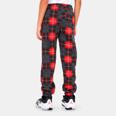 Jordan Kids' Essentials Plaid Sweatpants Black Jordan Kids' Essentials Plaid Sweatpants Black