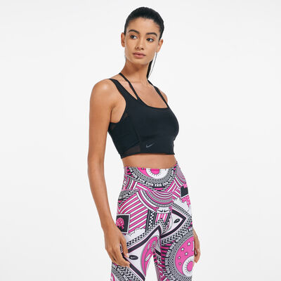 Nike Women's City Ready Training Cropped Tank Top Black